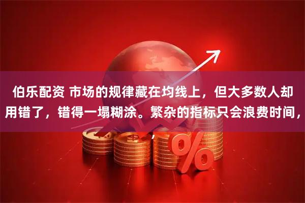伯乐配资 市场的规律藏在均线上，但大多数人却用错了，错得一塌糊涂。繁杂的指标只会浪费时间，